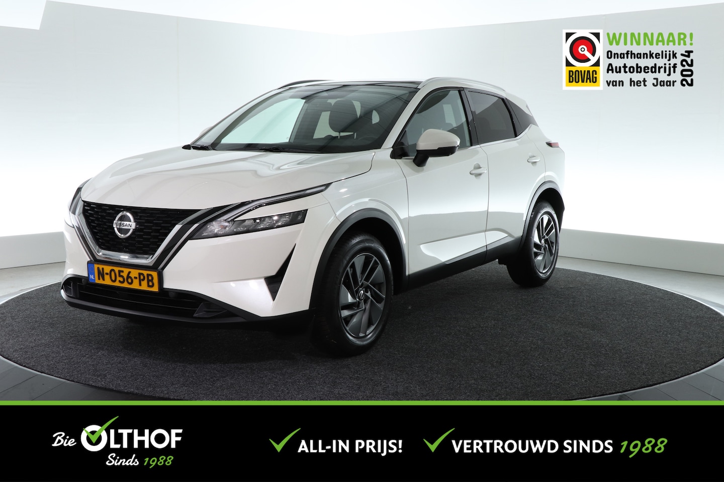 Nissan Qashqai - 1.3 MHEV Acenta / PANO-DAK / 360 CAMERA / - AutoWereld.nl