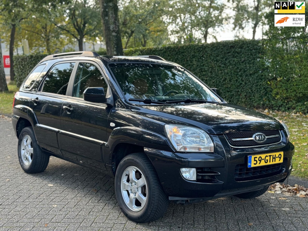 Kia Sportage - 2.0 CVVT X-tra Leder | Cruise | NL-Auto | Trekhaak - AutoWereld.nl