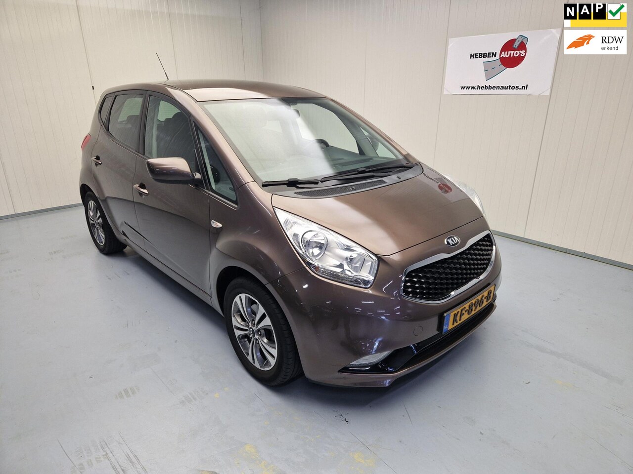 Kia Venga - 1.4 CVVT Dynamic PLusLine Navi Camera Ecc Cruise Control Alu Pdc Trekhaak - AutoWereld.nl