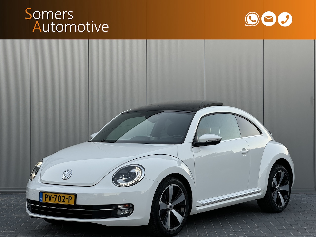 Volkswagen Beetle - 1.2 TSI 105pk DSG Design | Panorama | Xenon LED | 18" - AutoWereld.nl