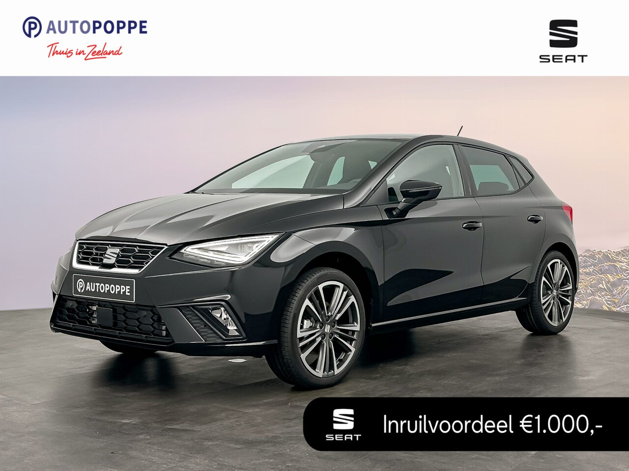 Seat Ibiza - 1.0 EcoTSI 115 6MT FR Anniversary | Airconditioning automatisch met 2-zone-temperatuurrege - AutoWereld.nl