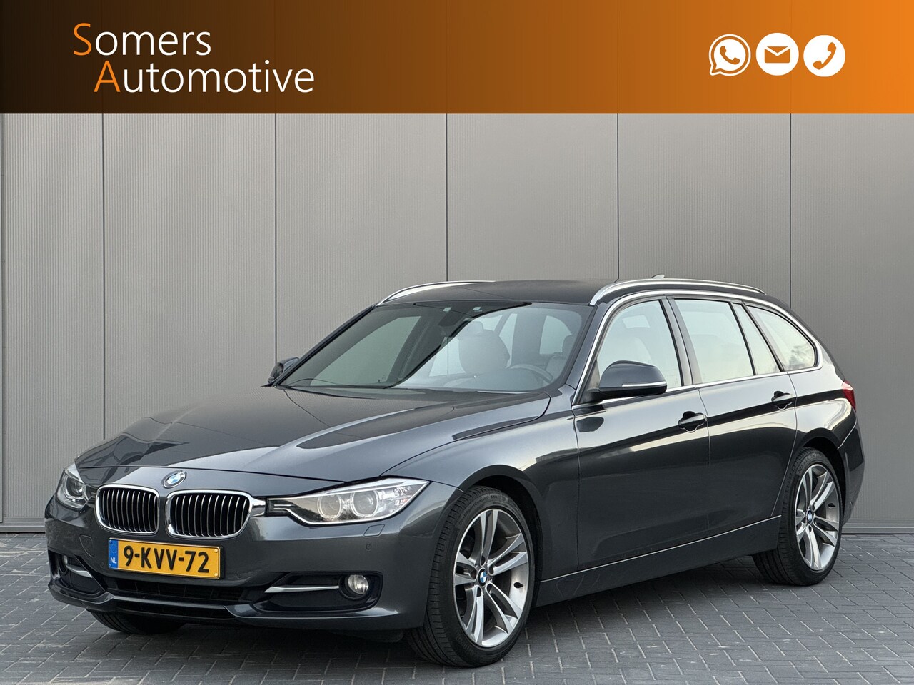 BMW 3-serie Touring - 316i High Executive Sport | 18" | Leder | Xenon - AutoWereld.nl