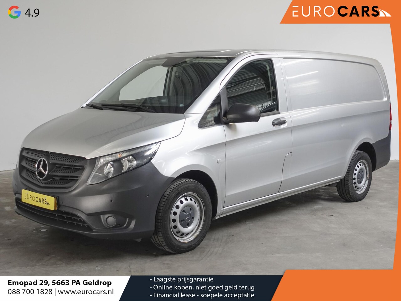 Mercedes-Benz Vito - 114 CDI Lang Automaat Airco Cruise Navi - AutoWereld.nl