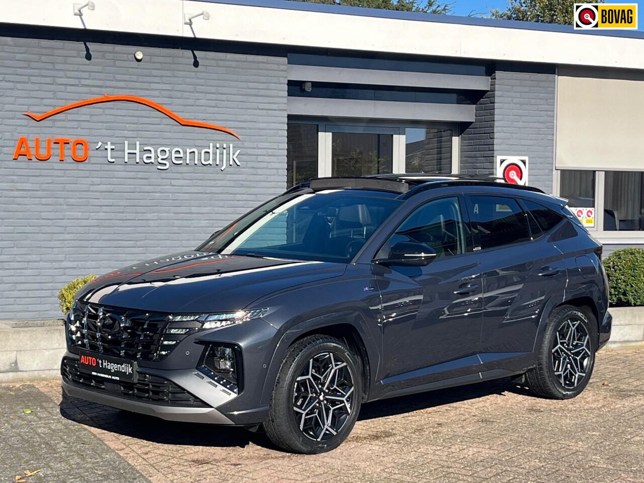 Hyundai Tucson - 1.6 T-GDI PHEV N Line Sky 4WD pano trekh vol opties! - AutoWereld.nl