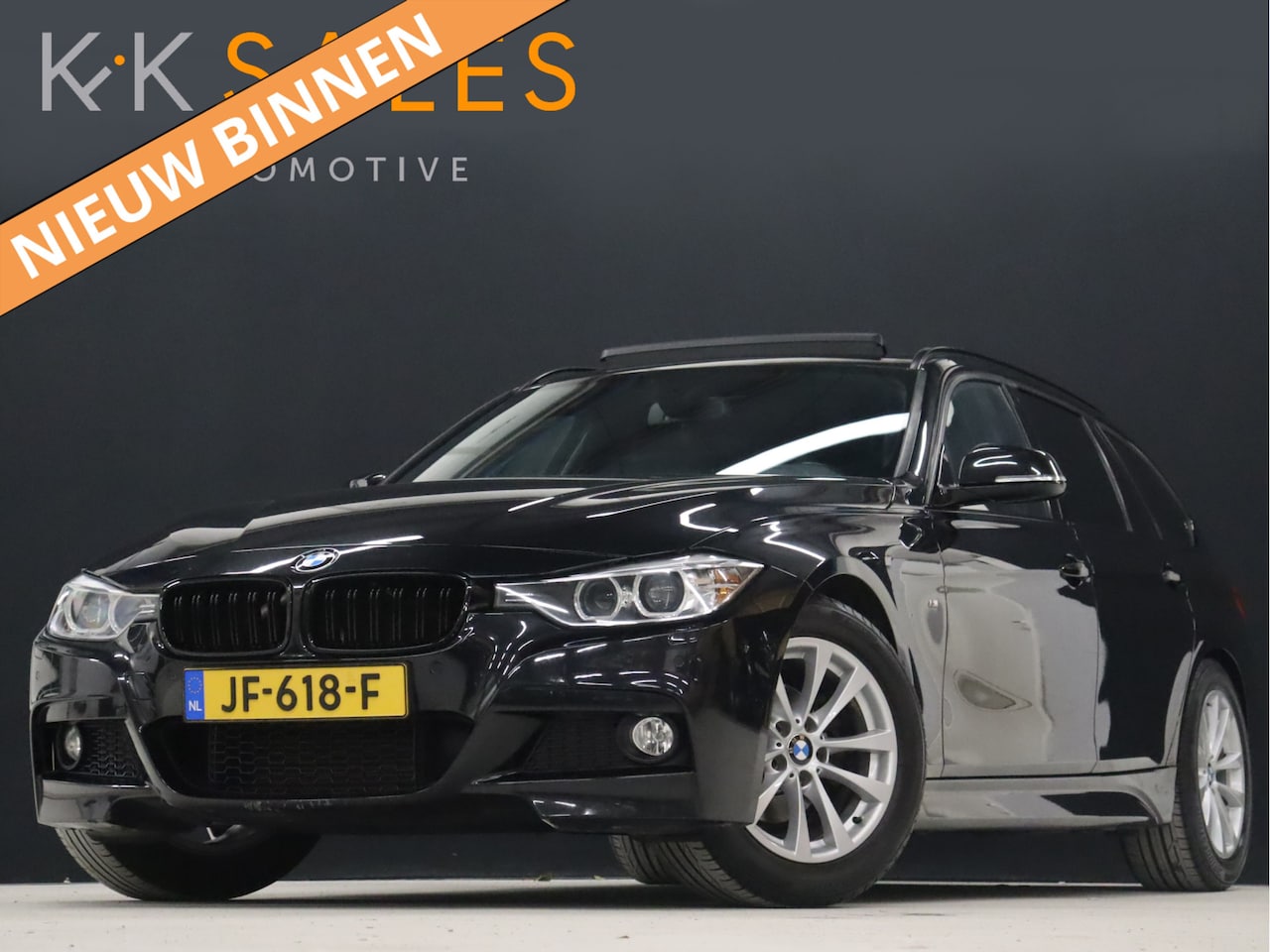 BMW 3-serie Touring - 320i High Executive M Pakket 184PK [SCHUIFKANTELDAK, VOL LEDER, M STUUR, FLIPPERS, ELEK KL - AutoWereld.nl