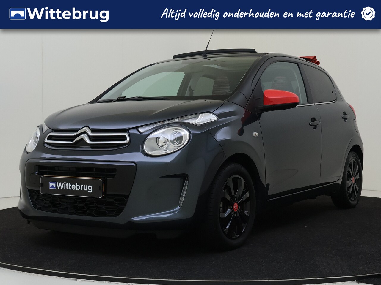 Citroën C1 - 1.0 VTi Airscape Shine Climate Control | Opendak | 15 inch LMV | Apple Carplay - AutoWereld.nl