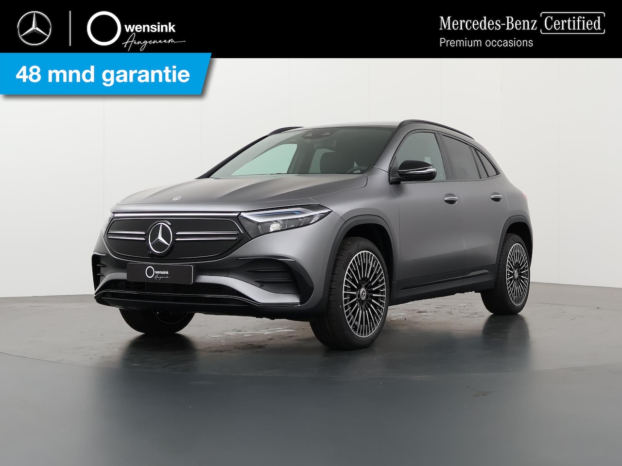 Mercedes-Benz EQA - 250 Sport Edition Panoramadak | AMG nightpakket incl. 20'' | Manufaktur berrgrijs magno | - AutoWereld.nl