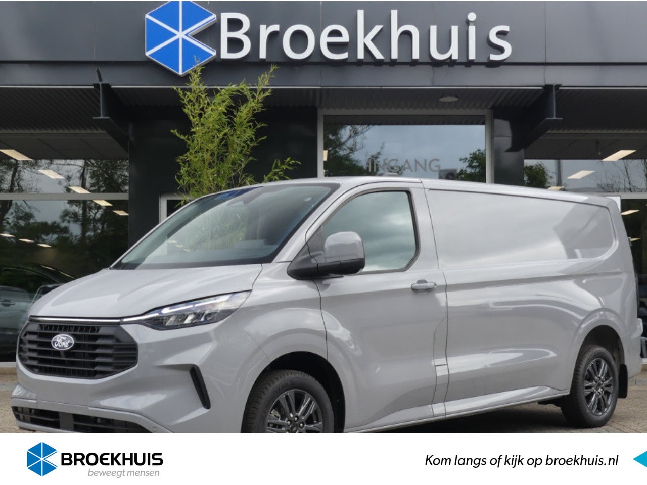 Ford Transit Custom - 320 2.0 136 pk Automaat L2H1 Limited | € 5.290,- Voorraad Voordeel | 17" Lichtmetalen velg - AutoWereld.nl