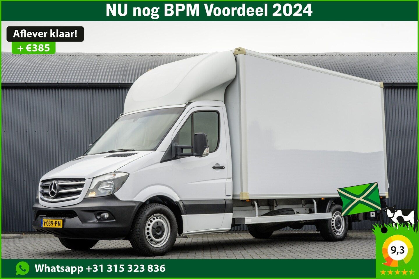 Mercedes-Benz Sprinter - **316 CDI Bakwagen met laadklep | Automaat | 164 PK | Euro 6 | Airco** - AutoWereld.nl