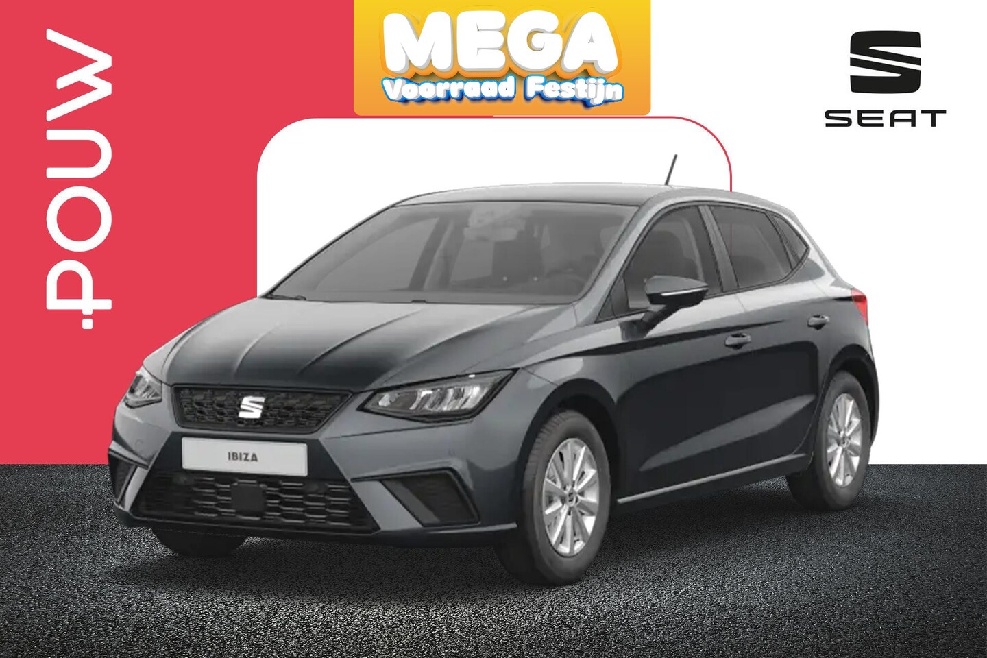 Seat Ibiza - 1.0 TSI Style 95pk Business Connect | Navigatie Pakket | Parkeersensoren - AutoWereld.nl