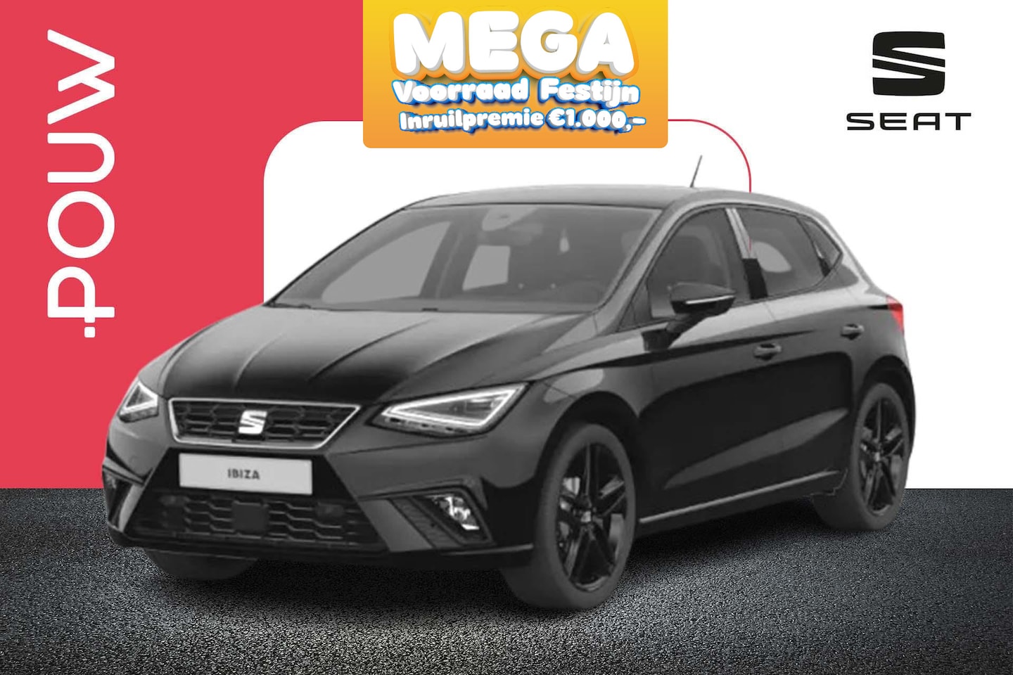 Seat Ibiza - 1.0 TSI 95pk FR Business Connect | 18 Inch Velgen | Stoelverwarming - AutoWereld.nl