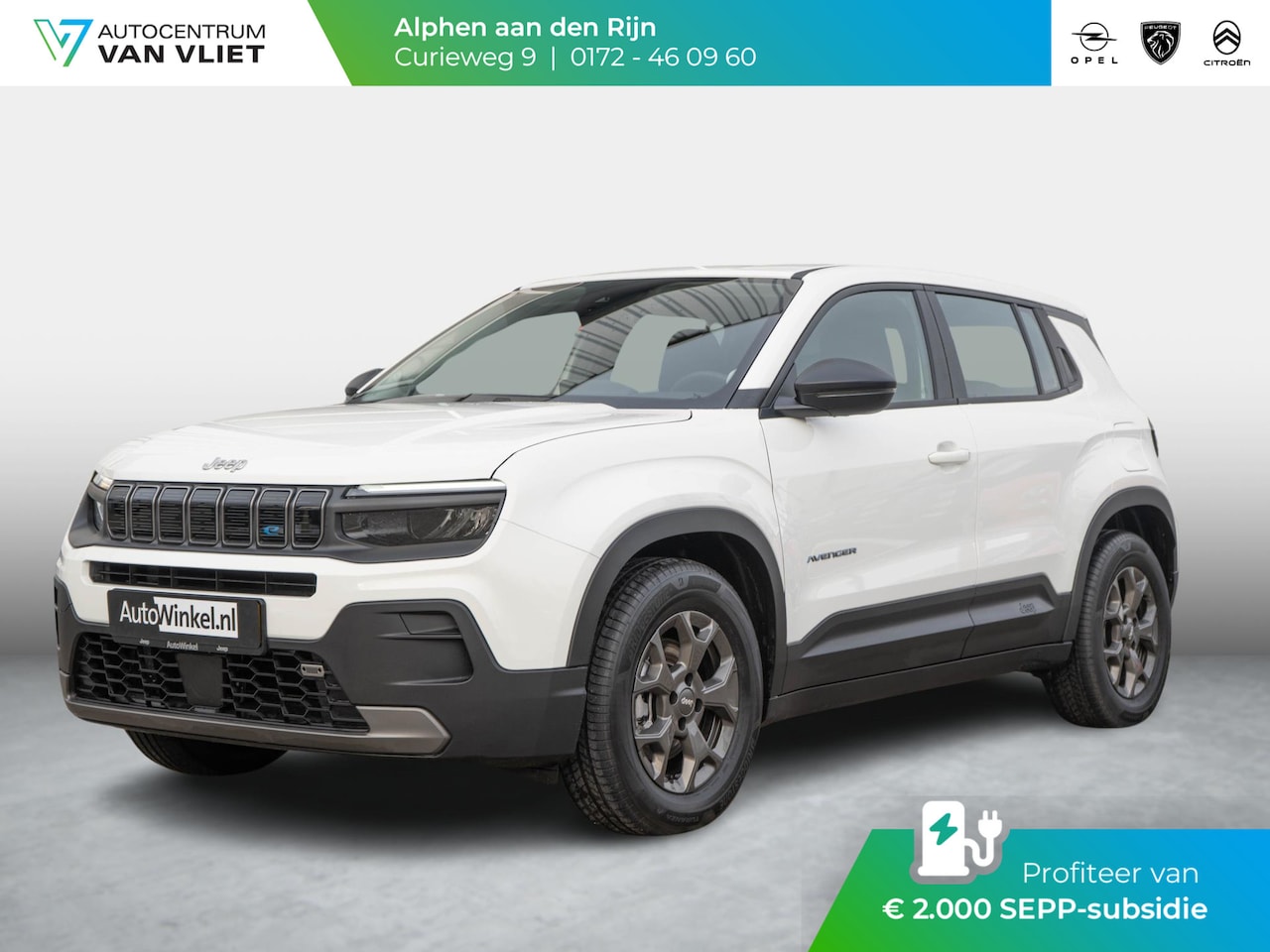 Jeep Avenger - Longitude Business Pack 54 kWh | Winter Pack | Uit voorraad leverbaar | Subsidie € 2.000,- - AutoWereld.nl