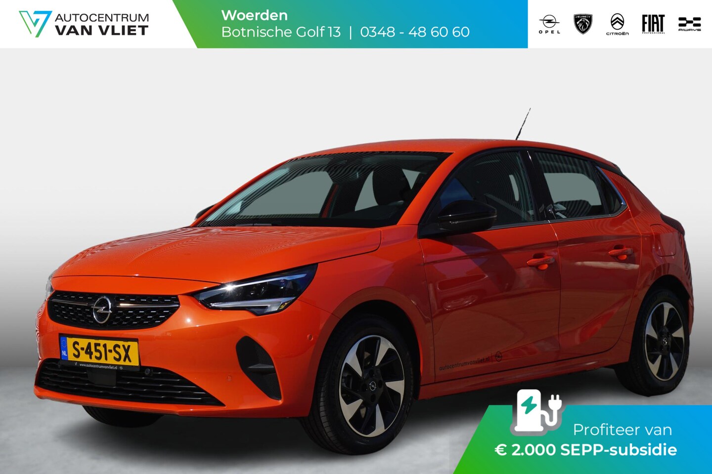 Opel Corsa-e - Level 3 50 kWh - AutoWereld.nl