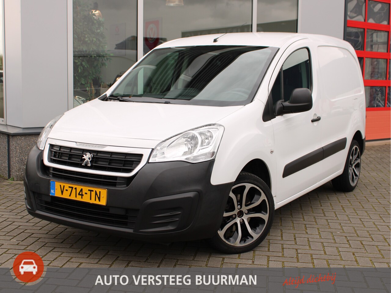 Peugeot Partner - 120 1.6 BlueHDi 75PK L1 Premium Cruise Control, Parkeersensoren Achter, AUX Aansluiting, A - AutoWereld.nl