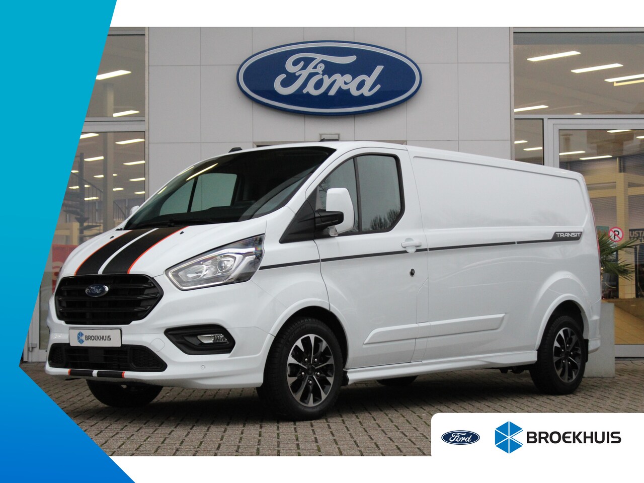 Ford Transit Custom - 300 2.0 TDCI L2H1 Sport | Automaat | Camera | Half-Leder | Stoel- en voorruitverwarming | - AutoWereld.nl