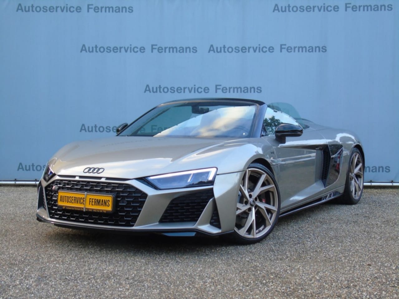 Audi R8 Spyder - R8 Spyder RWD  5.2 V10 - 2021 - 31DKM - B en O - 20inch - AutoWereld.nl