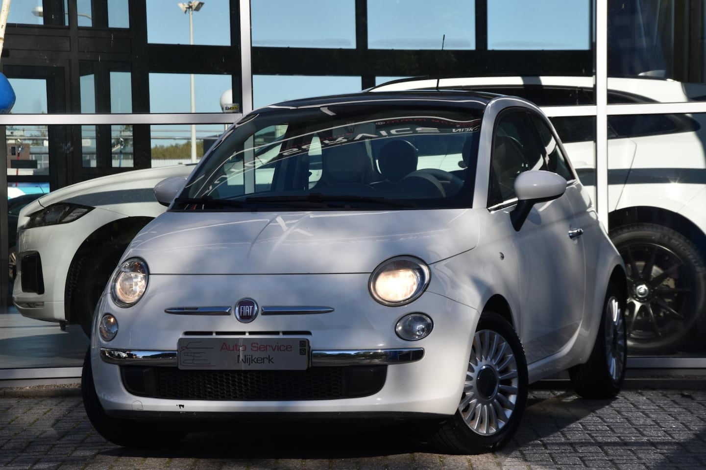 Fiat 500 - 1.2 Lounge Airco Elek. Ramen Pano.dak Lm-Velgen - AutoWereld.nl