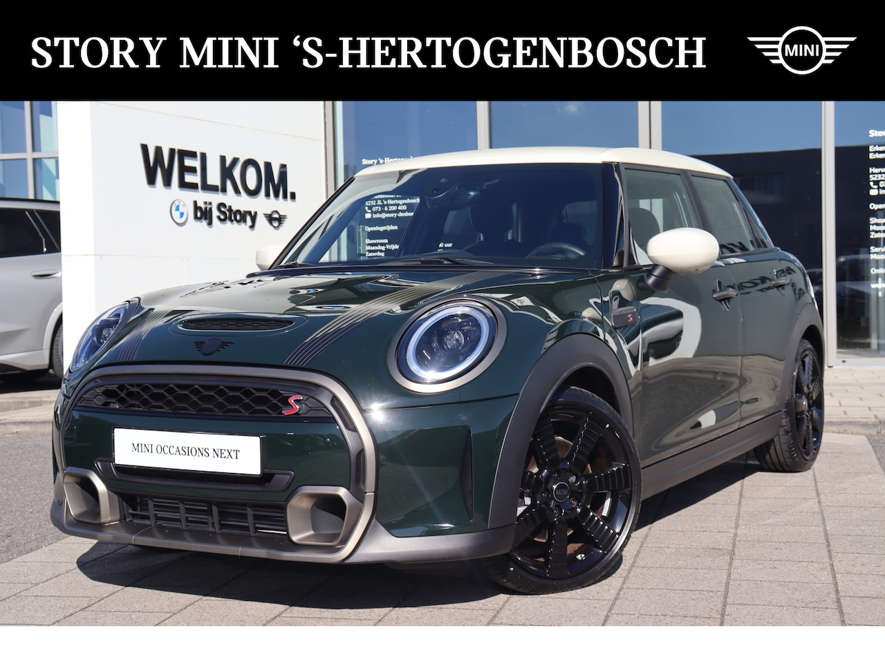 MINI Cooper S - Hatchback Resolute Automaat / Premium Go / Achteruitrijcamera / Sportstoelen / Comfort Acc - AutoWereld.nl