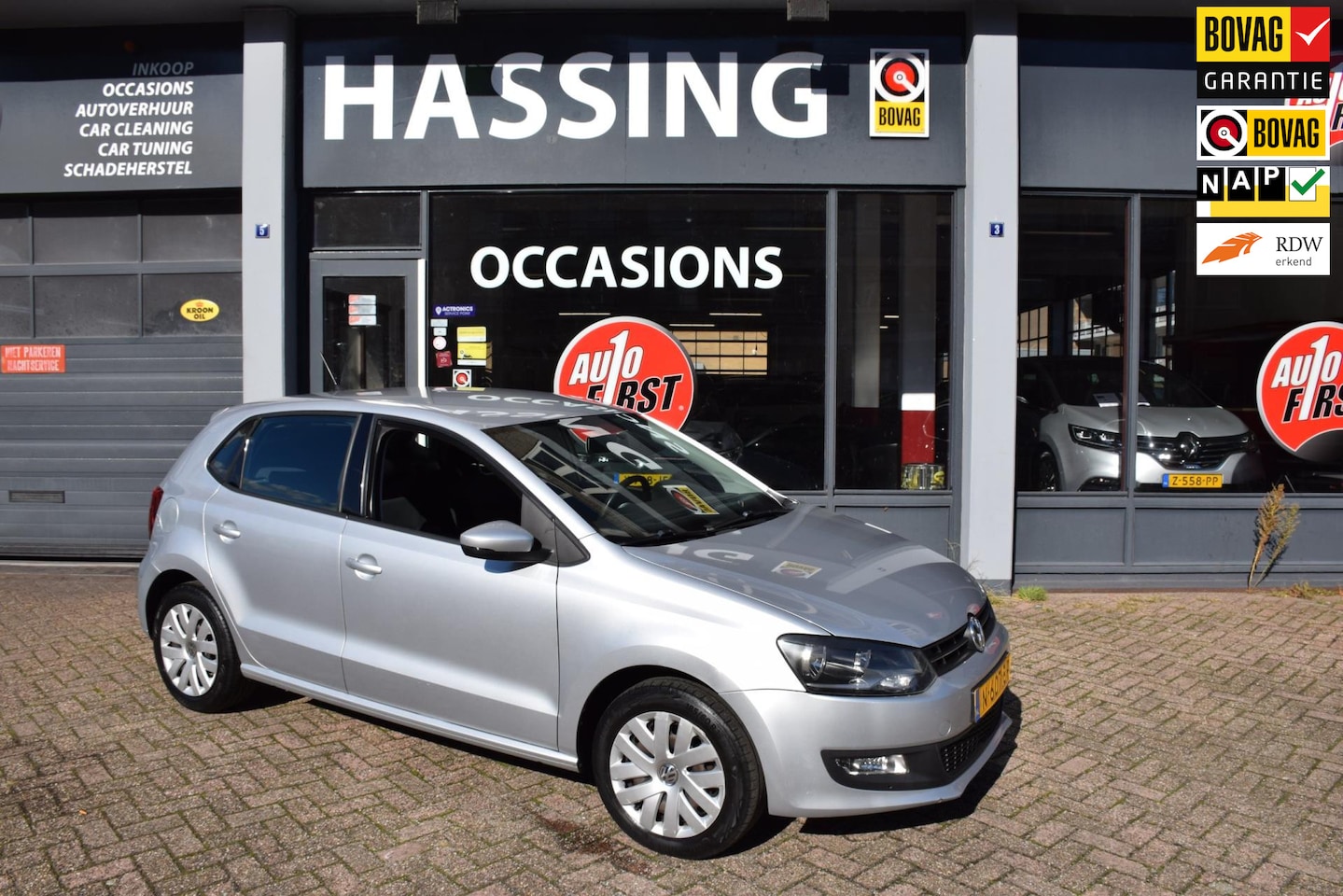 Volkswagen Polo - 1.2-12V Comfortline 1.2-12V Comfortline, Android grote scherm, Navi, Telefoon v.b. , Blue tooth, Apple carplay - AutoWereld.nl