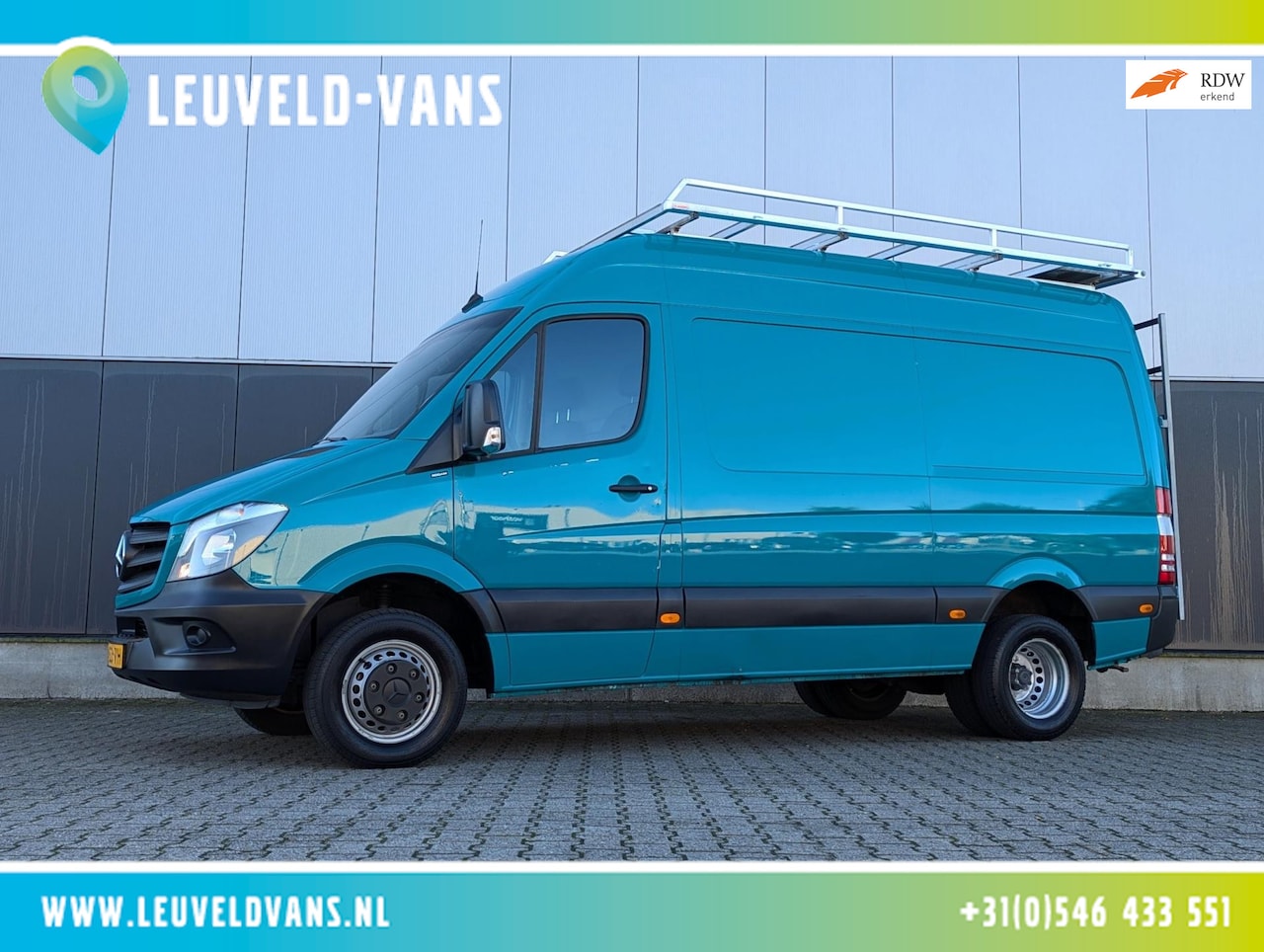 Mercedes-Benz Sprinter - 514 140PK RWD DUBBELLUCHT AIRCO NAVI ACHTERUITRIJCAMERA 2000KG TREKHAAK - AutoWereld.nl