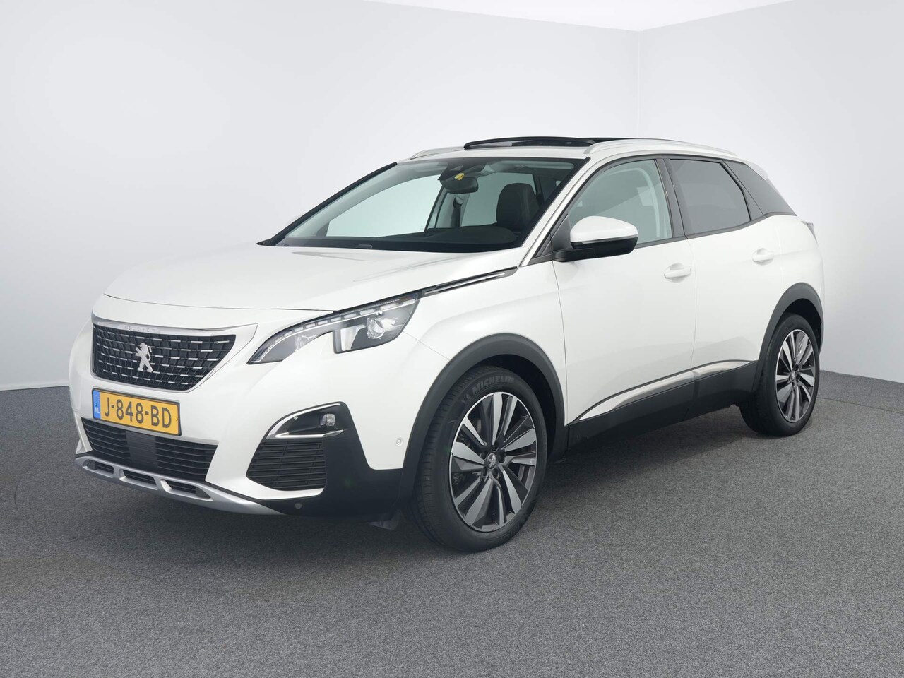 Peugeot 3008 - 3008 Blue Lease Premium 1.2 PureTech 130 | Automaat | Panorama schuif-/kanteldak | Elek. b - AutoWereld.nl