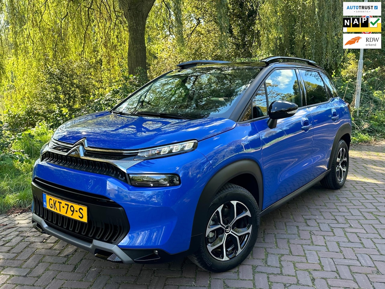 Citroën C3 Aircross - 1.2 PureTech Max 130 PK Aut. b.j.5-2024,1 Eig. 3200 km,Navi ,Carplay ,16"lm,Led verl. - AutoWereld.nl