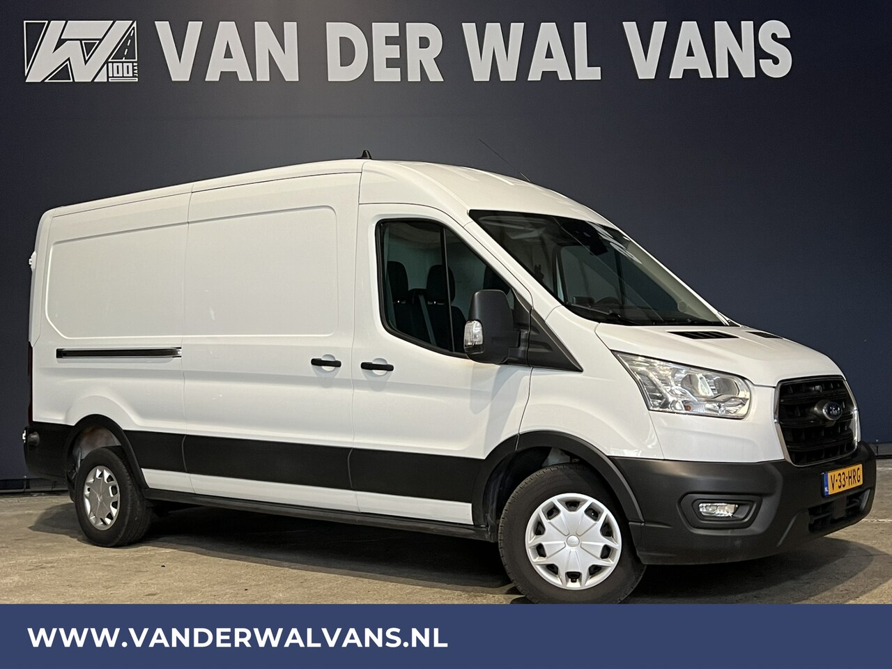 Ford Transit - 2.0 TDCI 131pk L3H2 Euro6 Airco | Camera | Navigatie | Apple Carplay Cruisecontrol, LED, P - AutoWereld.nl