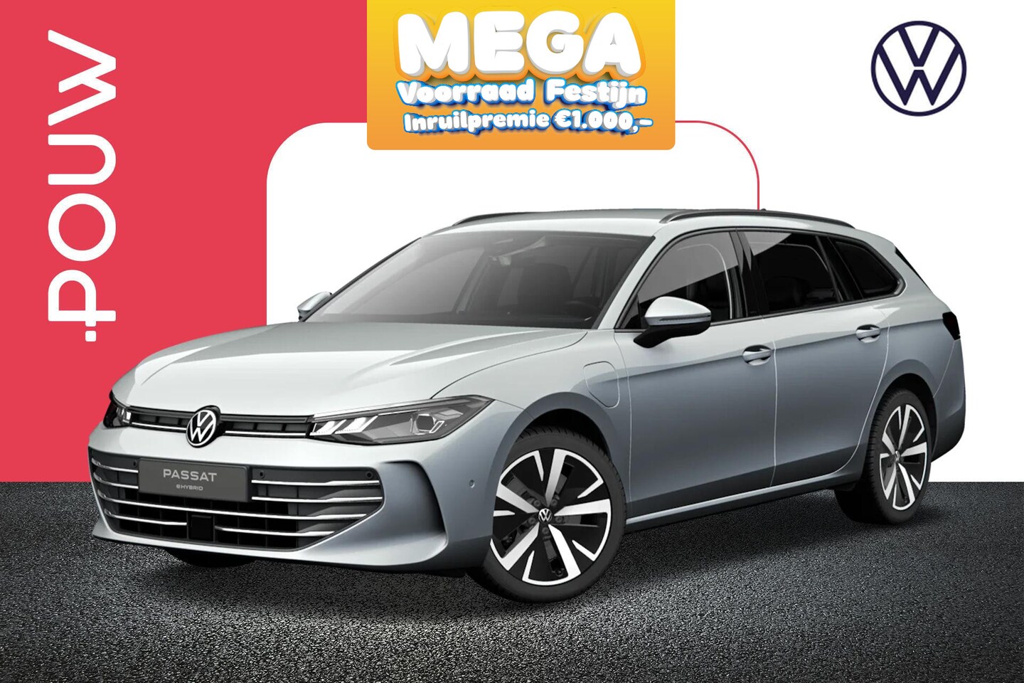 Volkswagen Passat Variant - 1.5 eHybrid 204pk Business | LMV 18'' | Extra Getint Glas - AutoWereld.nl