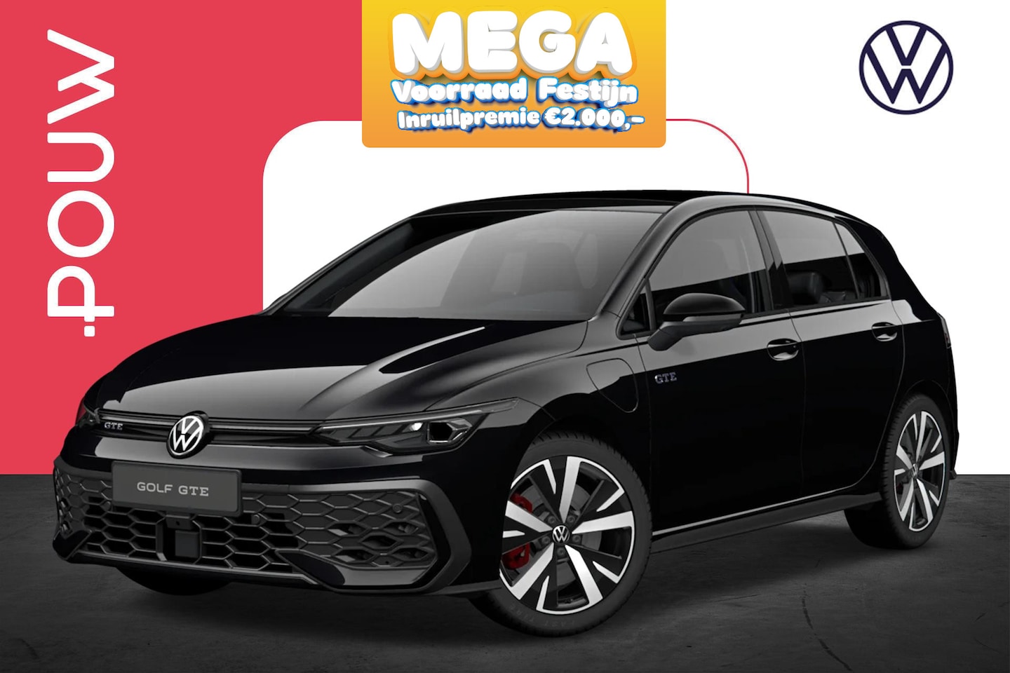 Volkswagen Golf - GTE 1.5 eHybrid 272pk | Panoramadak | Trekhaak Wegklapbaar - AutoWereld.nl