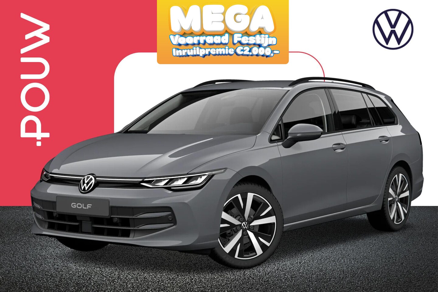 Volkswagen Golf Variant - 1.5 eTSI 115pk Life Edition | Comfort Pakket | 18" Velgen - AutoWereld.nl