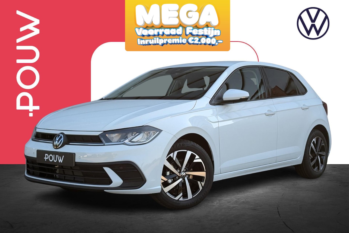 Volkswagen Polo - 1.0 TSI 95pk Life Edition | LMV 16'' | Cruise Control Adaptief - AutoWereld.nl