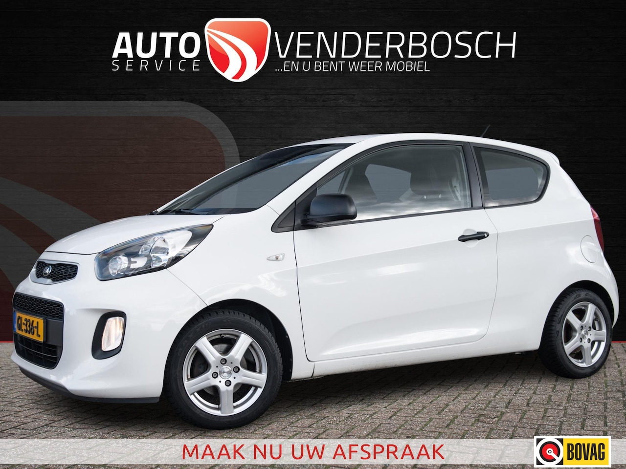 Kia Picanto - 1.0 CVVT EconomyLine 65pk | 14 inch LMV | Allseasonbanden - AutoWereld.nl