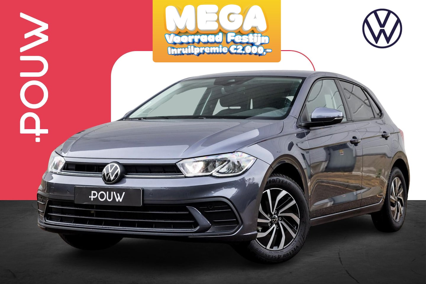 Volkswagen Polo - 1.0 TSI 95pk Life Edition | Extra Getint Glas | Achteruitrijcamera - AutoWereld.nl