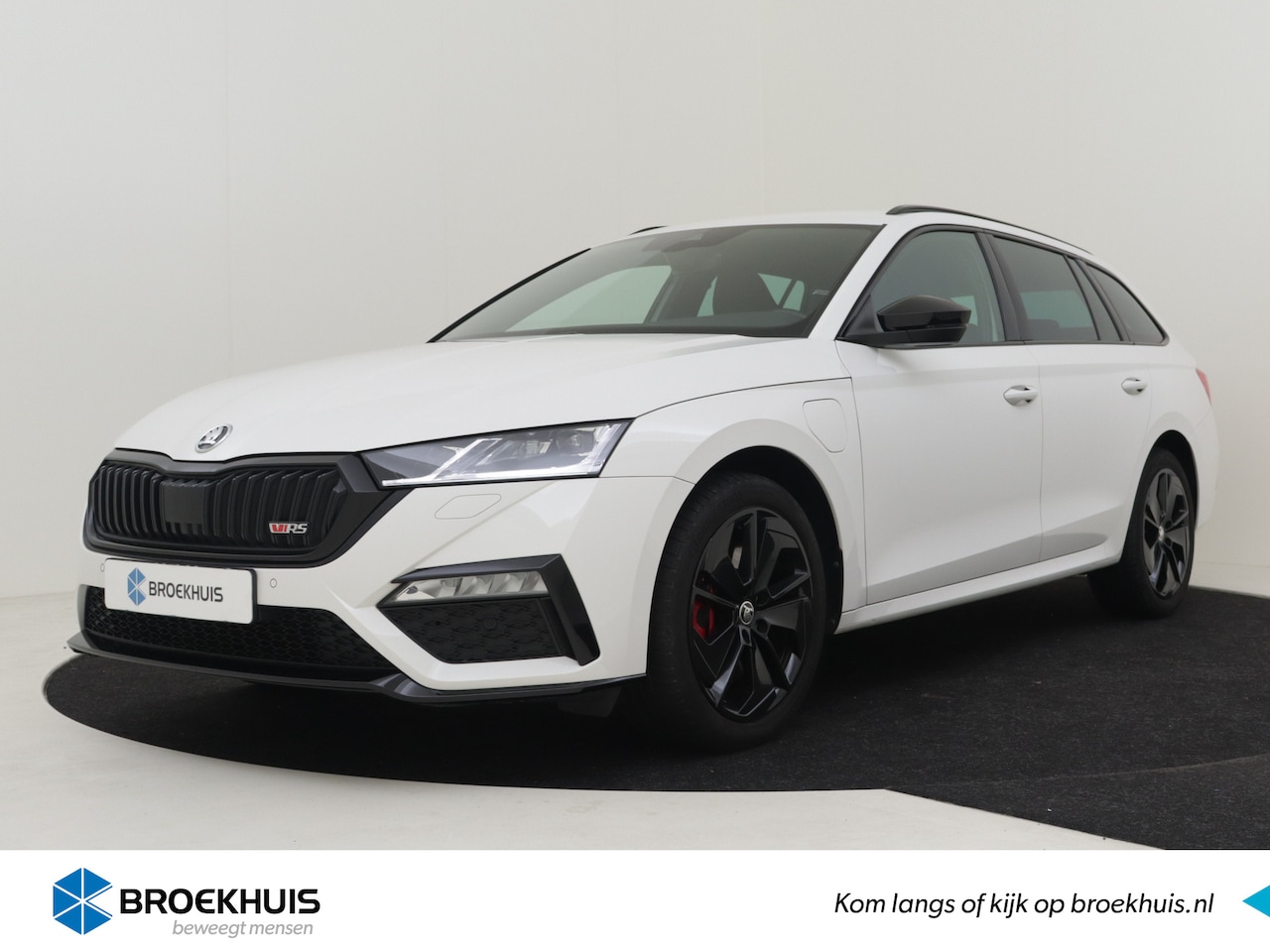 Skoda Octavia Combi - 1.4 TSI RS 245 PHEV Business | Cruise control | Navigatie | App connect | Dab radio | Led - AutoWereld.nl