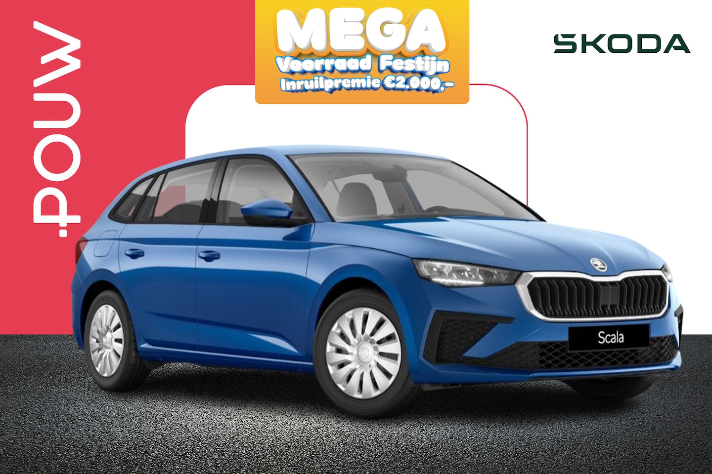 Skoda Scala - 1.0 TSI 95pk Essence | Smartlink Navigatie | Airco - AutoWereld.nl