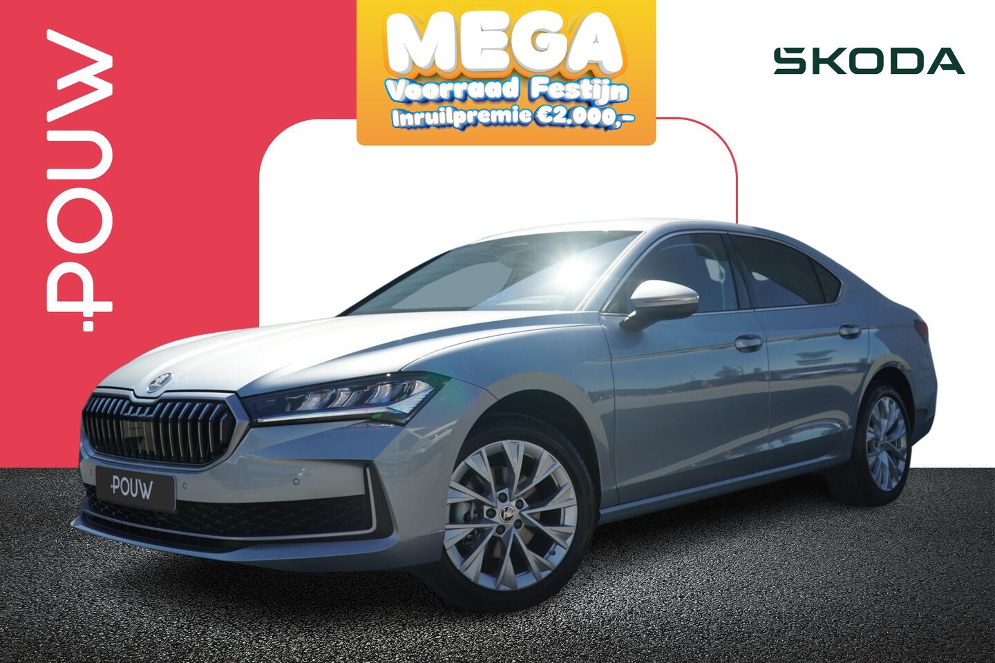 Skoda Superb - 1.5 TSI 150pk DSG MHEV Business Edition | Trekhaak | Lounge Interieur Design - AutoWereld.nl