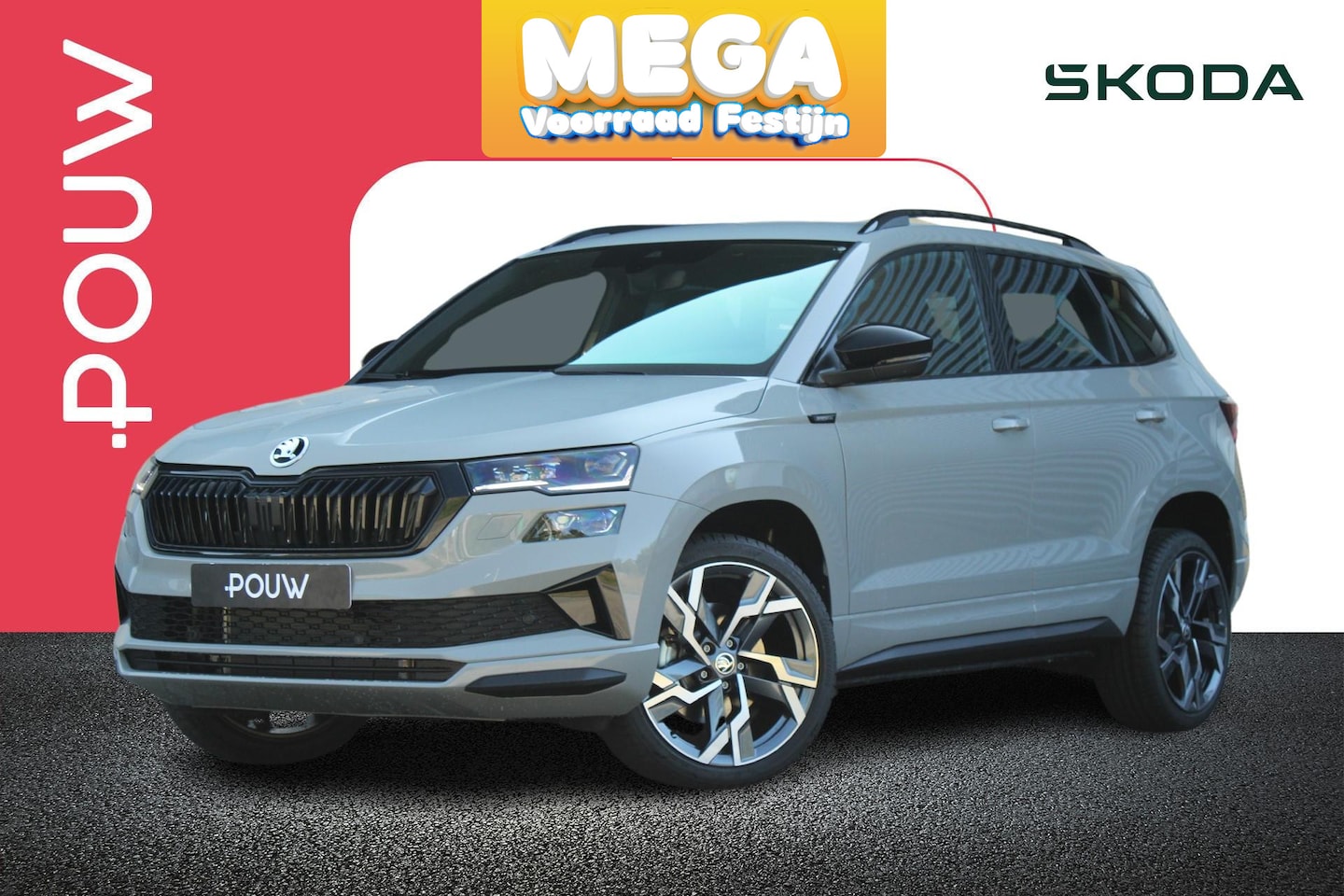 Skoda Karoq - 1.5 TSI 150pk ACT Sportline Business | Trekhaak Wegkl. | Voorruit Verwarmd - AutoWereld.nl