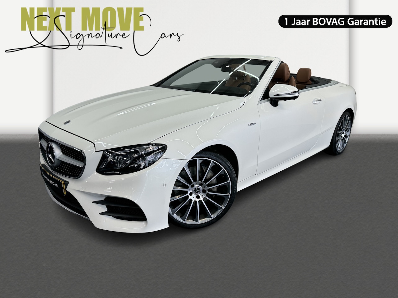 Mercedes-Benz E-klasse Cabrio - 220 d Premium AMG ✅AMG-Line✅STOELVENTILATIE✅Full Digital Dash✅BURMESTER✅WIDE SCREEN✅SFEERV - AutoWereld.nl