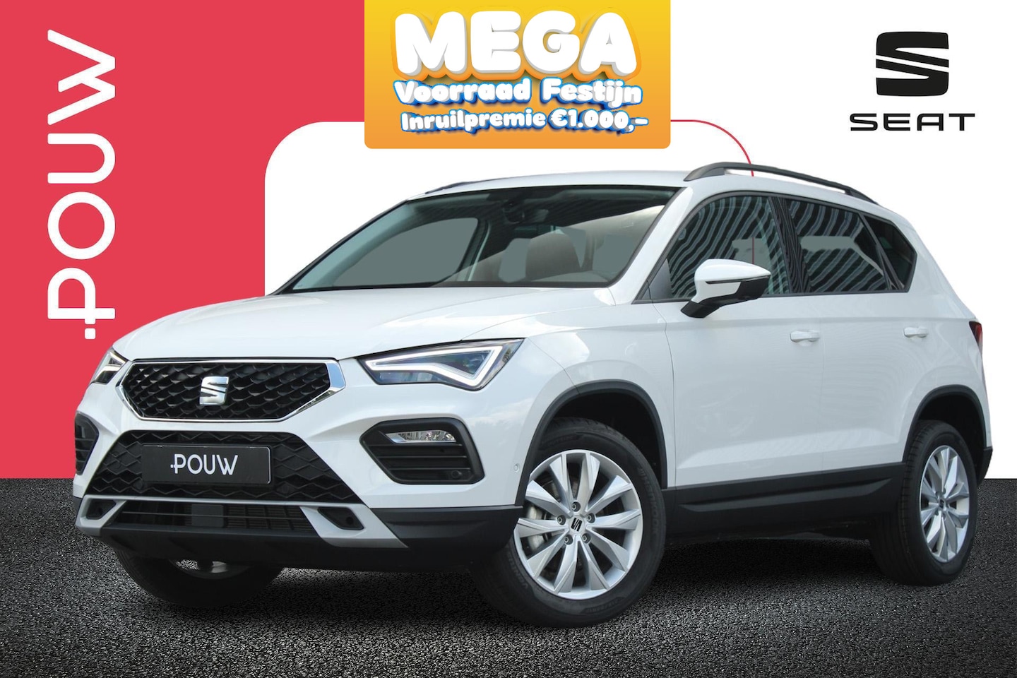 Seat Ateca - 1.0 TSI 110pk Style Business Intense | Achteruitrijcamera | 17" Velgen - AutoWereld.nl