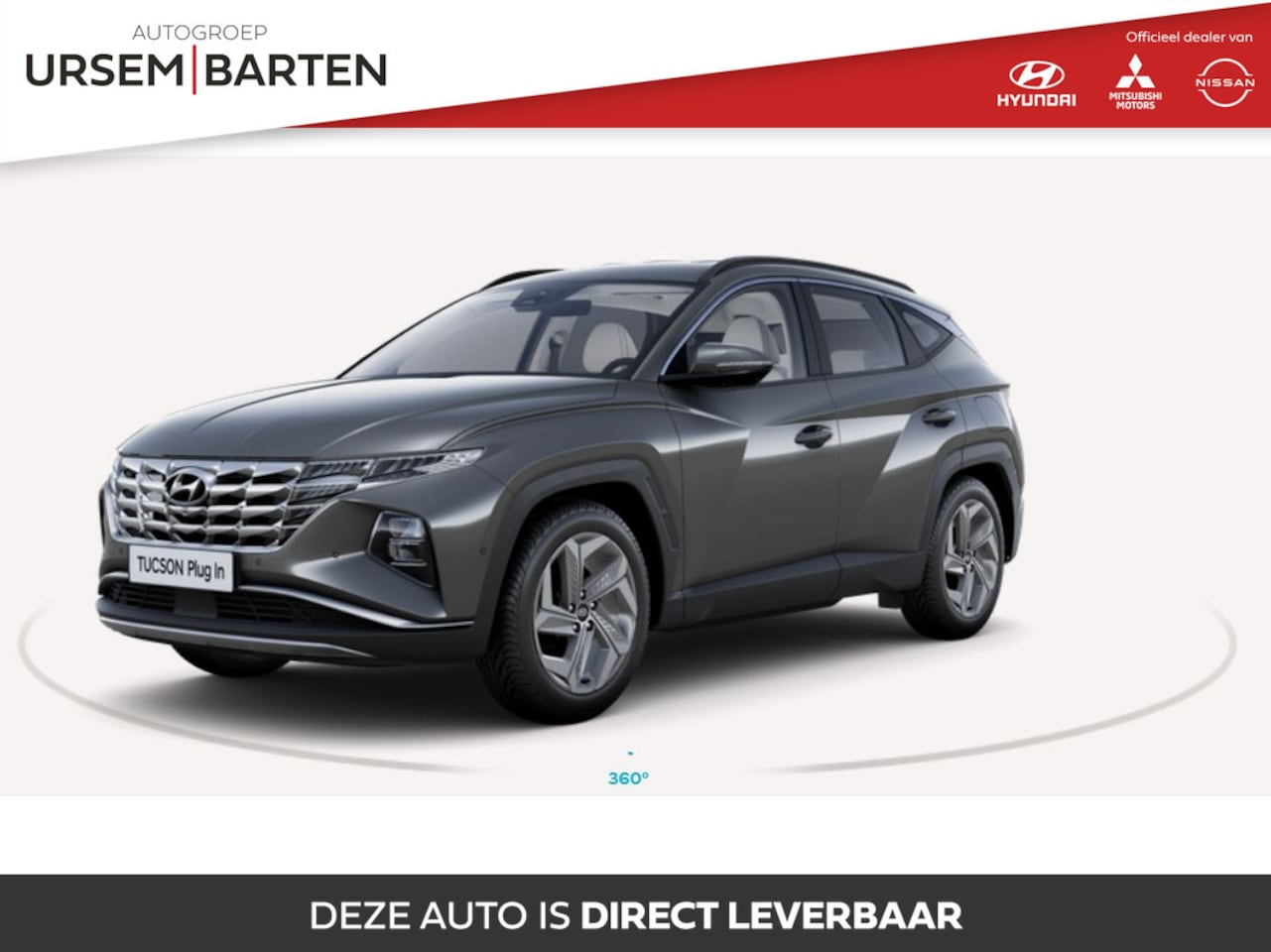 Hyundai Tucson - 1.6 T-GDI PHEV Comfort Smart 4WD | VAN €49.730 VOOR €42.230 | Amazon Gray - AutoWereld.nl