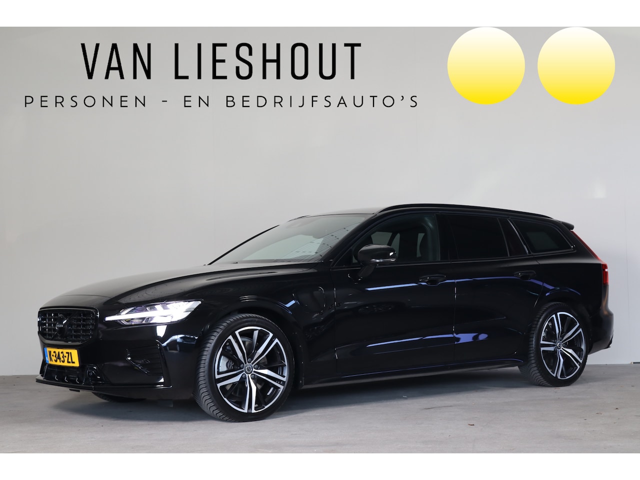 Volvo V60 - 2.0 T8 Recharge AWD R-Design NL-Auto!! Adap-Cruise I Apple-Carplay I Mem.Seat --- A.S. ZON - AutoWereld.nl