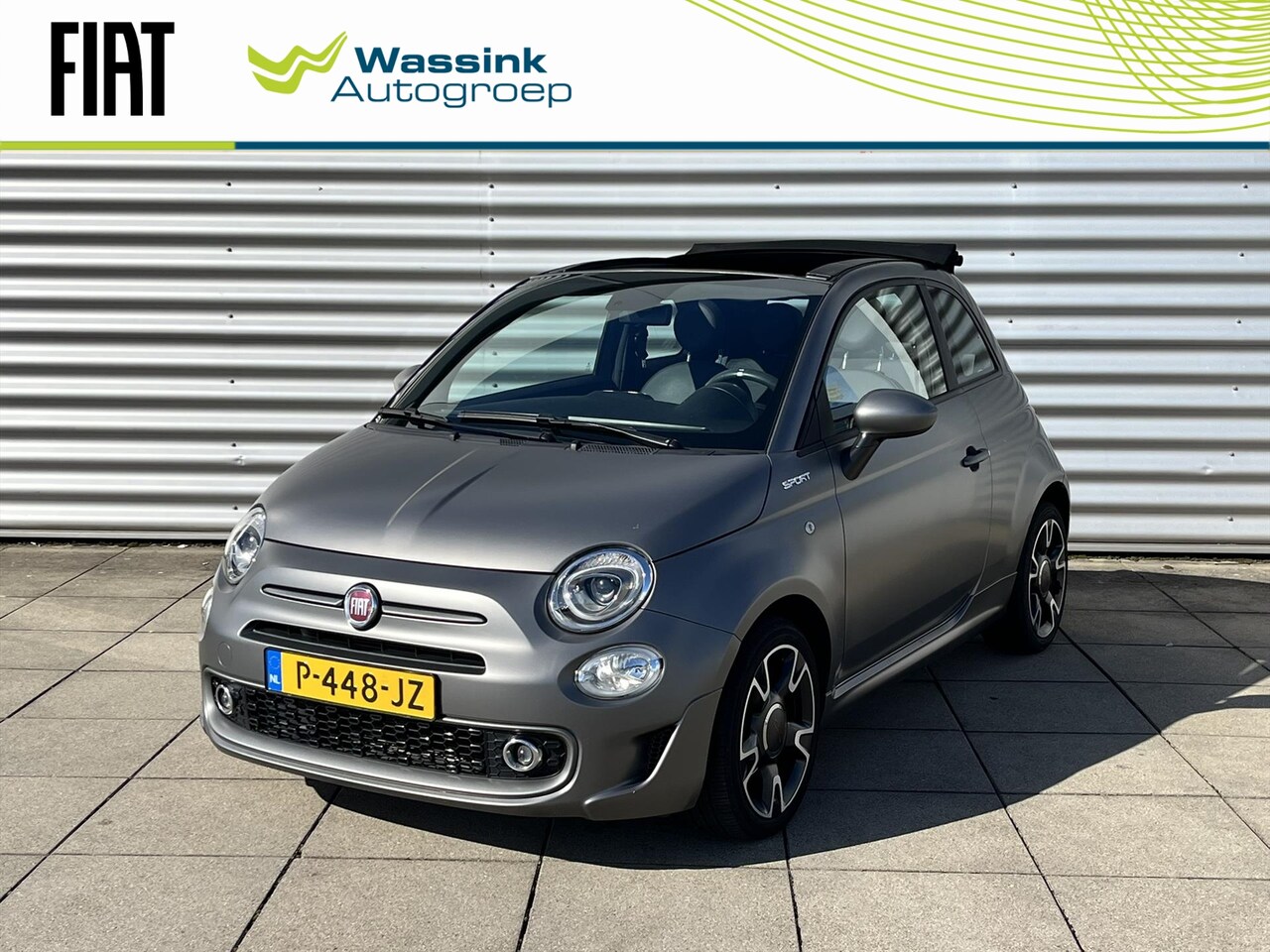 Fiat 500 C - 1.0 70pk Hybrid Sport | Climate Control | Cruise Control | Bluetooth - AutoWereld.nl