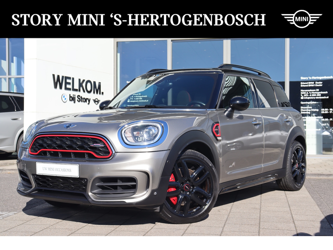 MINI Countryman - JCW ALL4 Chili Automaat / Panoramadak / Achteruitrijcamera / Stoelverwarming / LED / Activ - AutoWereld.nl