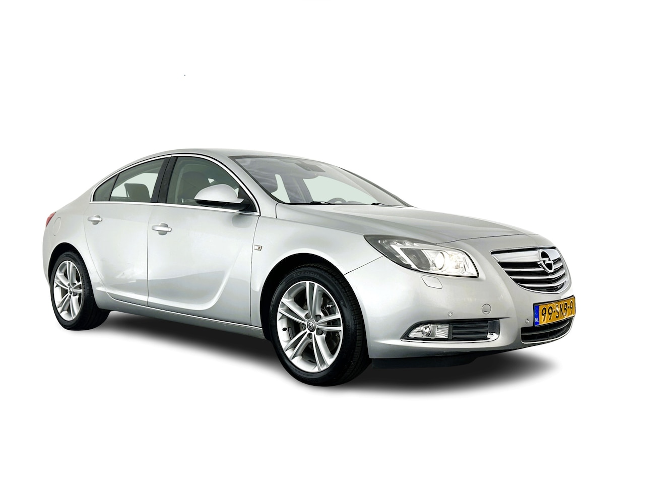 Opel Insignia - 2.0 CDTI Cosmo Aut. *NAVI-FULLMAP | 1/2-LEDER | XENON | ECC | PDC | CRUISE | 18" ALU* - AutoWereld.nl