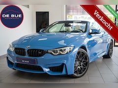 BMW 4-serie Cabrio - M4 Competition Yas Marina Blue Dealer onderhouden Full Options