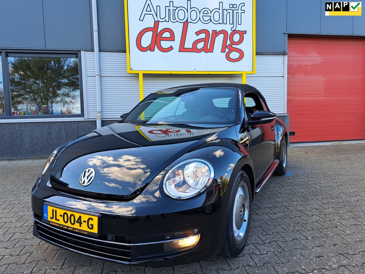 Volkswagen Beetle Cabriolet - 1.2 TSI Design BlueMotion prachtig!weinig km!nw distributie! - AutoWereld.nl