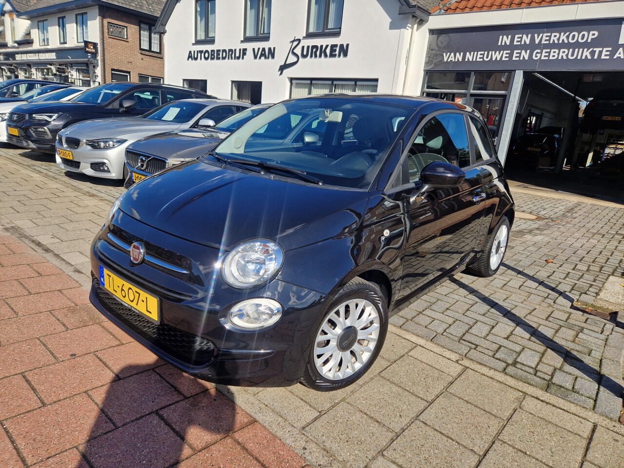 Fiat 500 - 0.9 TwinAir Turbo Popstar 0.9 TwinAir Turbo Popstar, Airco,Cruise control,L.M.Velgen,Extra getint glas - AutoWereld.nl