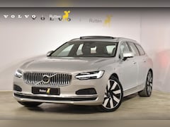 Volvo V90 - T6 350PK Recharge AWD Ultimate Bright Longe Range / Head Up Display / 360 Camera / Panoram