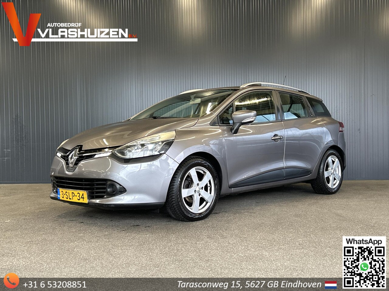 Renault Clio Estate - 1.5 dCi ECO Expression | VERSNELLINGSBAK NIET 100% | Cruise | Climate | Navi | APK TOT 02- - AutoWereld.nl