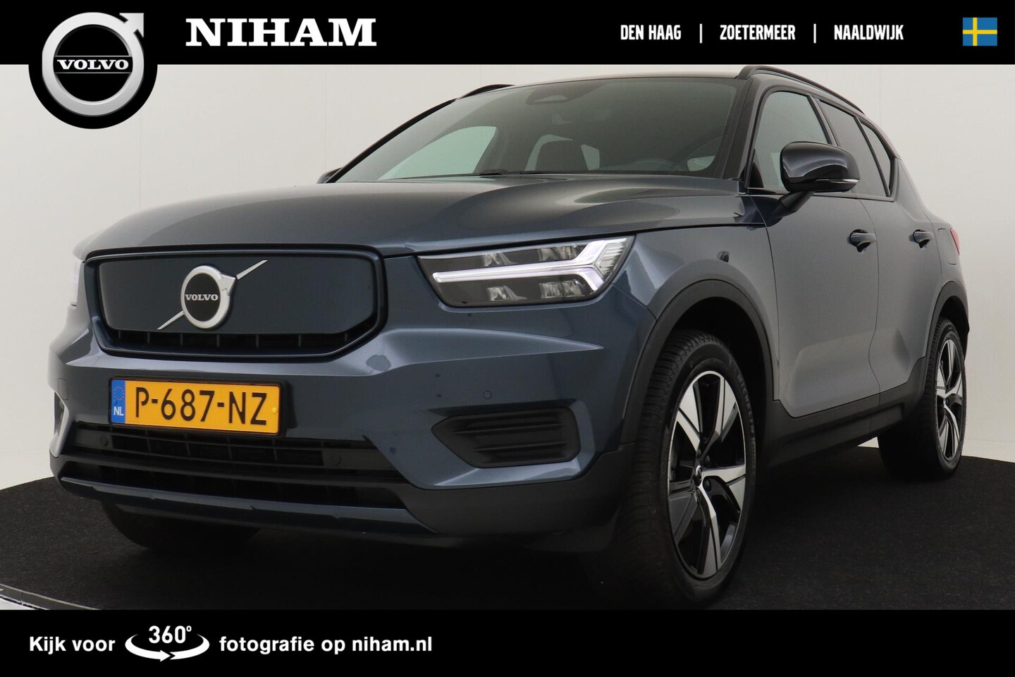 Volvo XC40 - RECHARGE PLUS TWIN -CAMERA|TREKHAAK|BLIS|ADAP.CRUISE - AutoWereld.nl